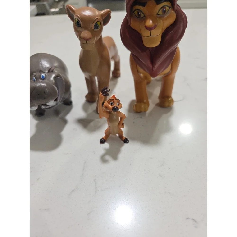 Disney Lion King Lion Guard Lot of 4 Figures Just Play PVC Figures, Cake Toppers
